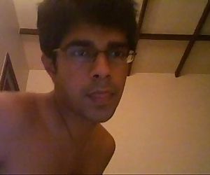 indian college boy shows off..